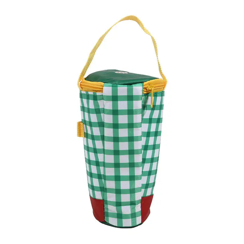 Portable Milk Tea Tote Bag Heat Preservation Bag Carrying Insulated Cup Cover Umbrella Bag Handbag Camping Drinkware Accessories