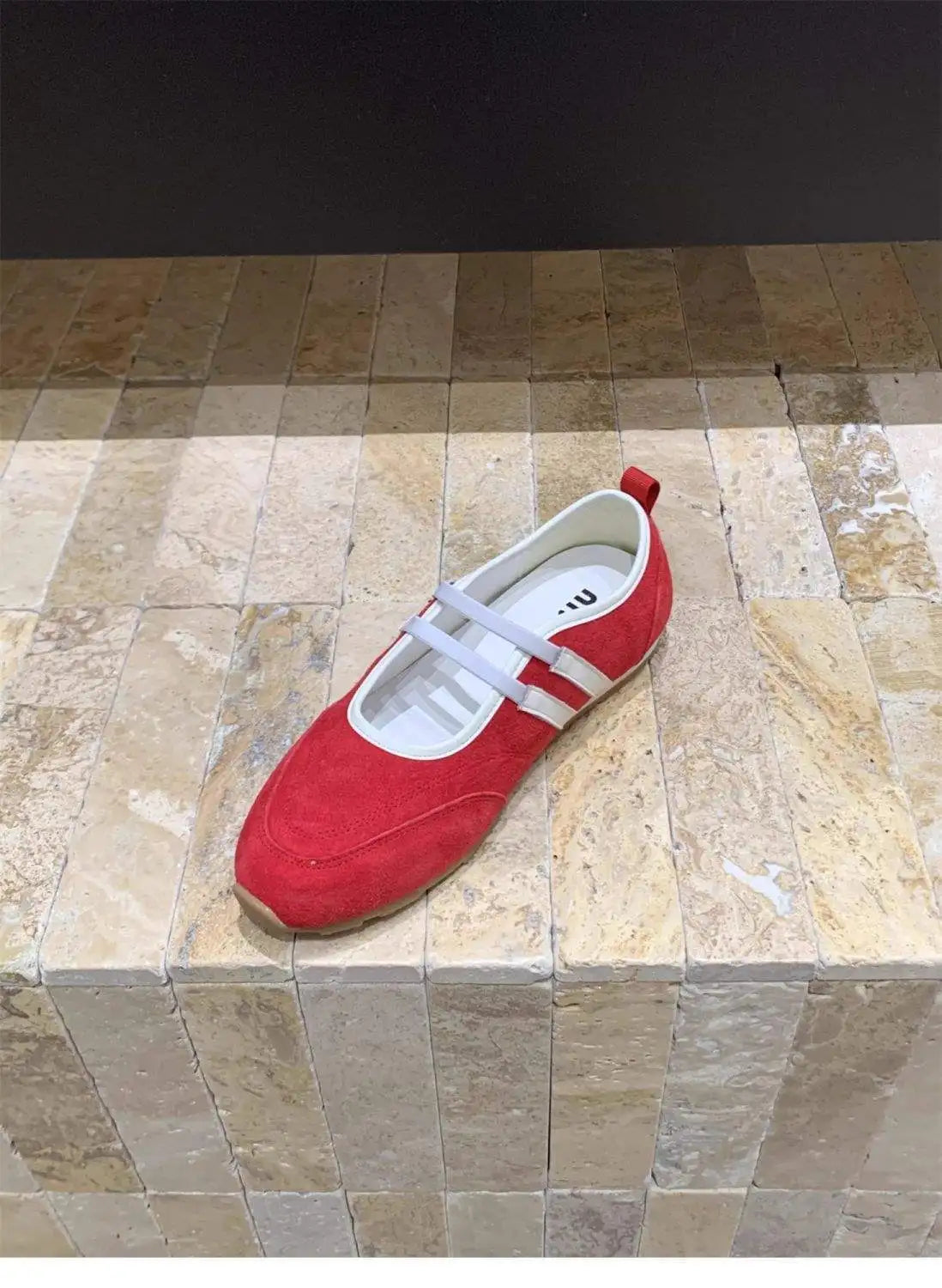 Flat Bottomed Retro Ballet Shoes for Women 2026 New Sports and Casual Shallow Mouth Vulcanized Shoes