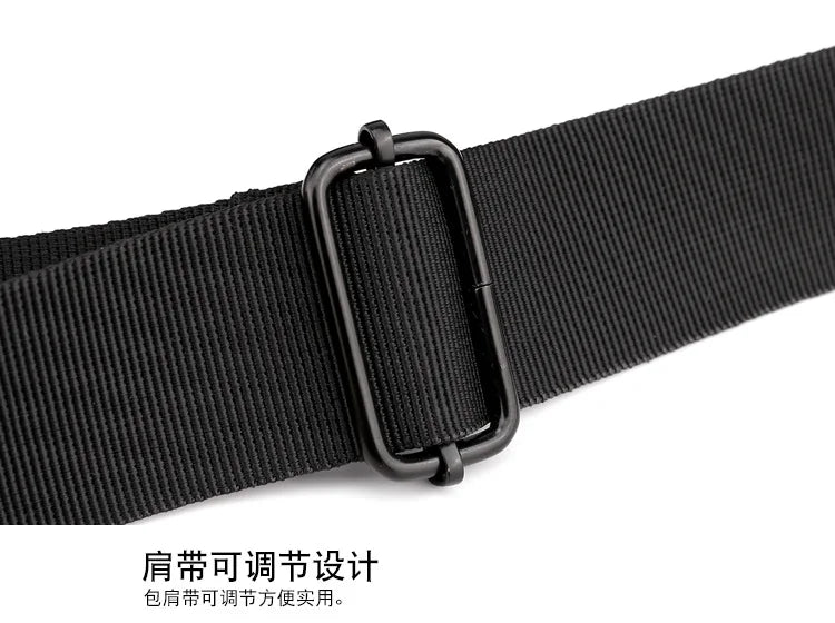 Men's High Capacity Hand Bags New Trendy Cool Men's Shoulder Bags Nylon Messenger Bags Travel Handbag Crossbody Bag Sling Bag