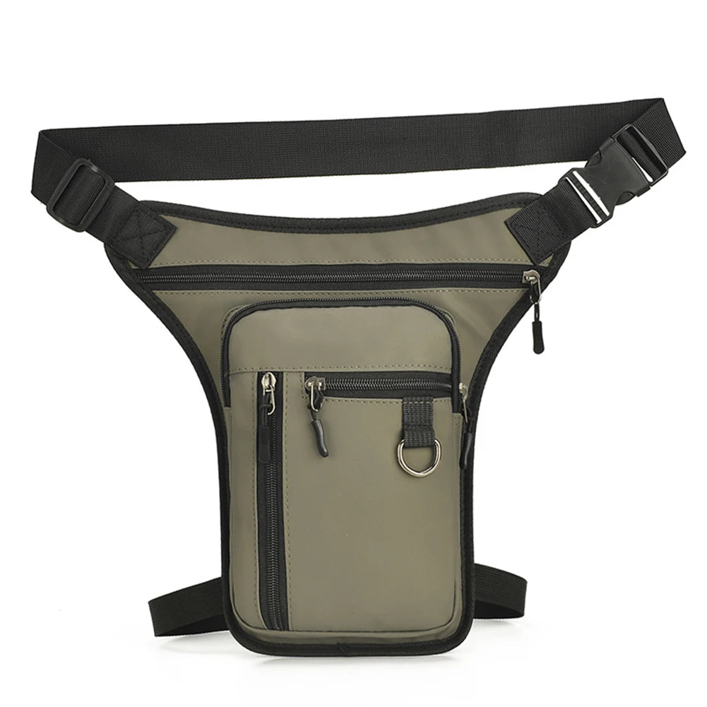 Men Drop Leg Bag Waist Bag for Men Fanny Pack Phone Purse Motorcycle Riding Shoulder Cross Body Thigh Male Hip Belt Waist Bags
