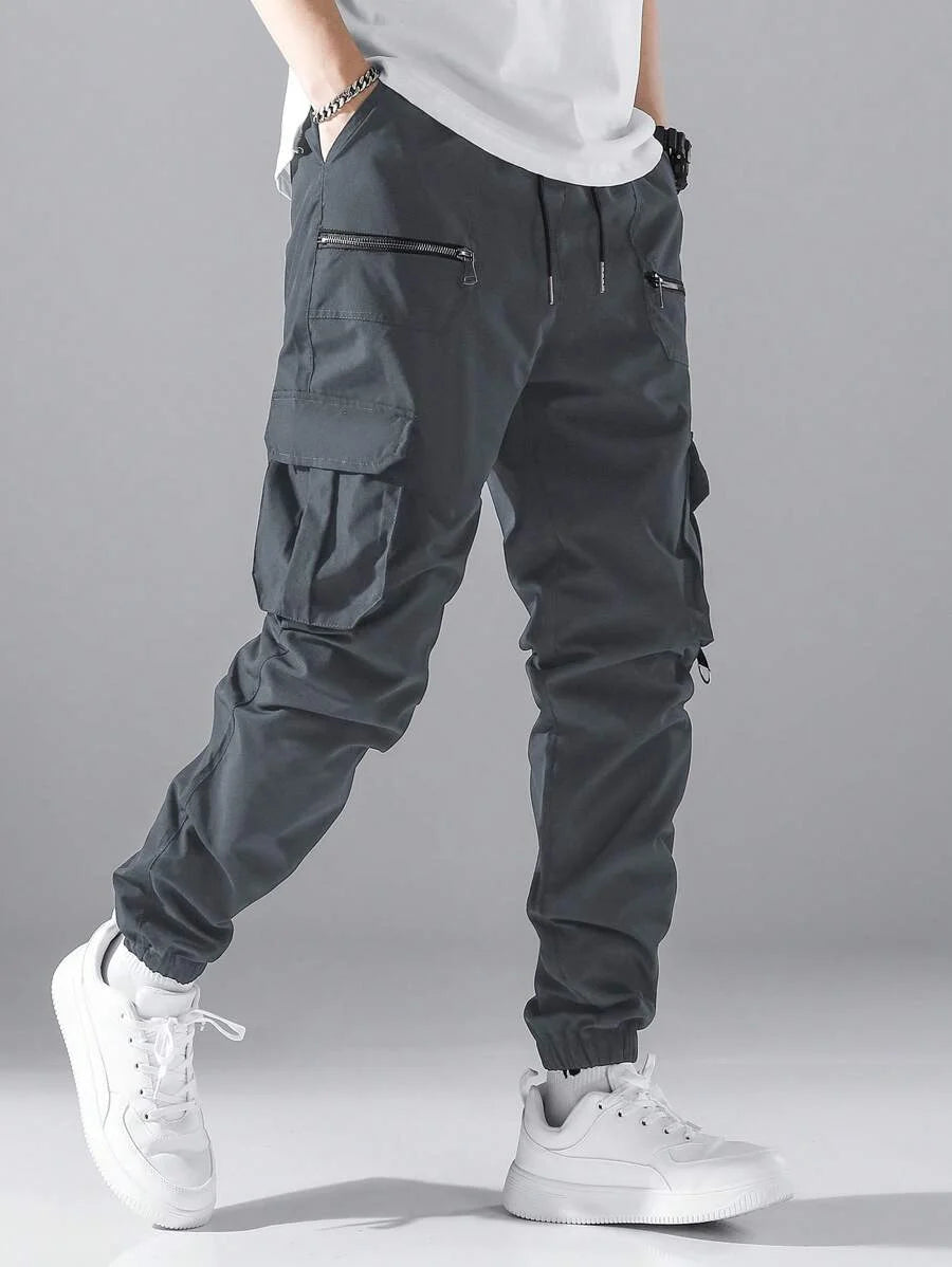 Men's Casual Workwear Pants Outdoor Long Trousers Loose Fashionable New Style Comfortable Breathable Fashion Casual Trousers
