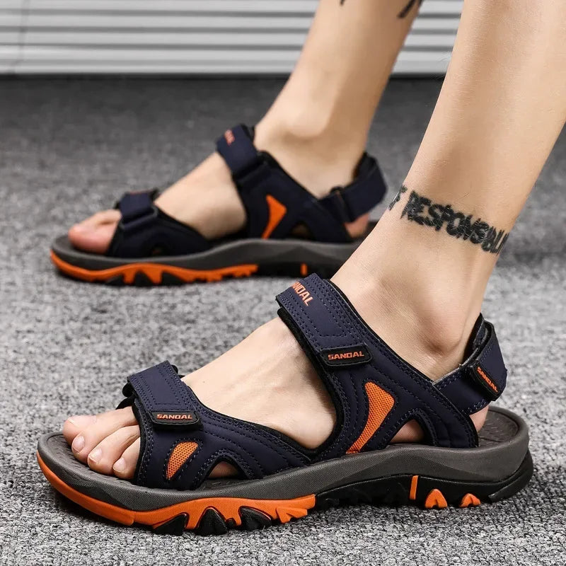 Shoes Men's Sandals Summer 2025 Outdoor Classics Walking Men Sandals Big Size 46 Gladiator Sandalias New Platform Water Footwear