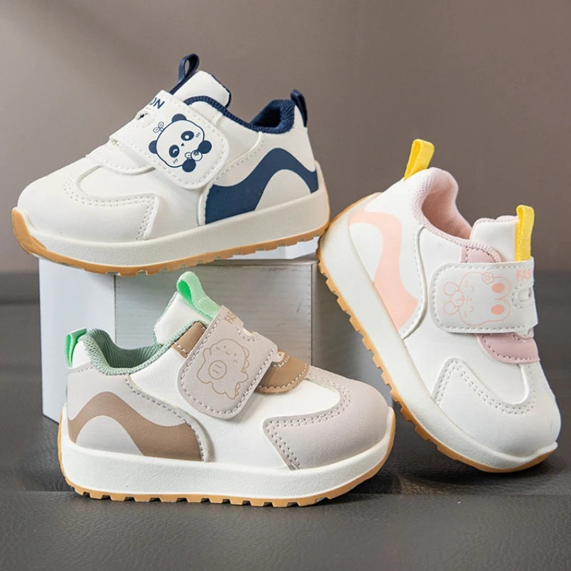 Kids New Fashion Cartoon Casual Shoes 2026 Breathable Non Slip Lightweight Comfortable Design Sneakers Girls Boys Outdoor Shoes