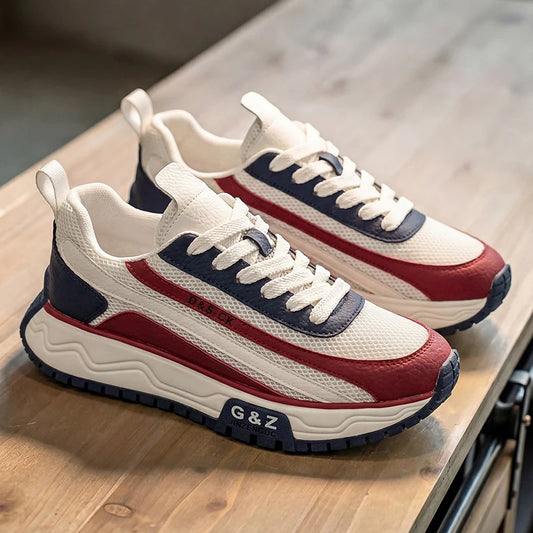 Brand Protection 2026 New Men's Lightweight Non-slip Breathable Wear-resistant Running Sports Fashion Versatile Casual Shoes