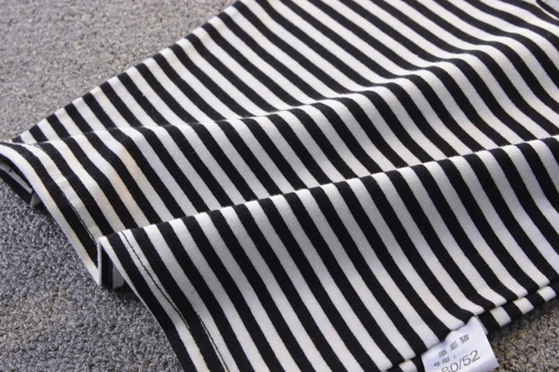 Boys Girls Stripes Sets Summer Kids Short Sleeve Tops+Shorts 2Pcs Children Clothing Suits Fashion Casual Outfits 1-5 Years