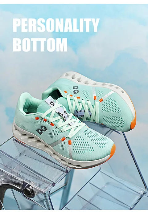 Spring new men's sports shoes breathable mesh shoes casual shoes outdoor running shoes with cushioning and lightweight design