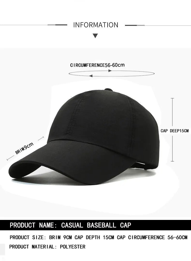 Summer New Ponytail Quick-Drying Sunscreen Hat Fisherman Hat Women Shade Cap Uv Protection Soft Top Hat