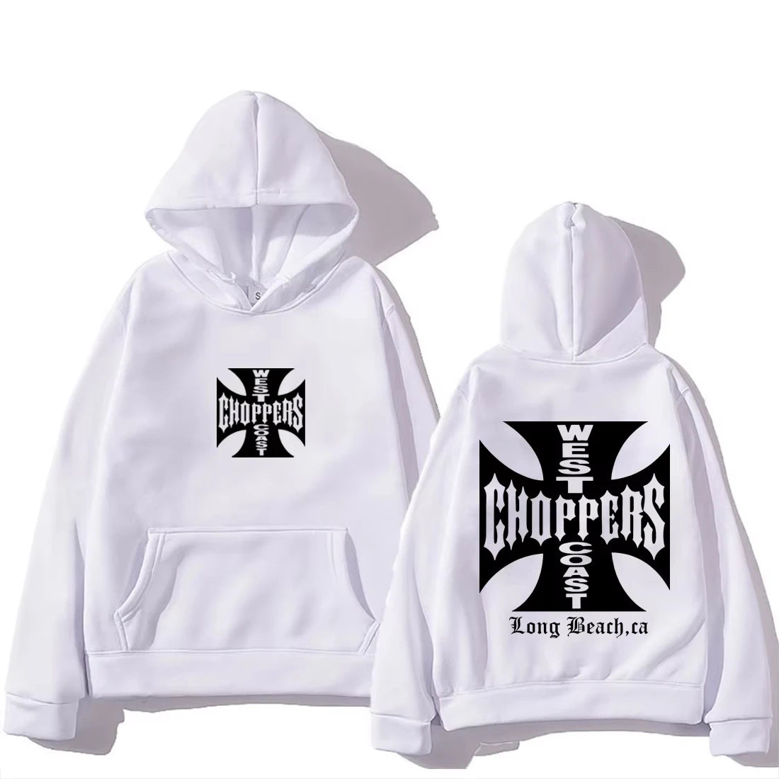 Paul Walker West Coast Choppers Hoodie Men Women's oversized Fashion Top hip hop Clothes Fleece Long Sleeve vintage Sweatshirt BAZAARHUBO