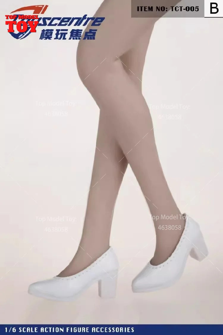 Toyscentre TCT-029 TCT-020 1/6 Female High Heels Boots Hollow Shoes Model TCT-003 4 5 6 7 8 9Fit 12'' Soldier Action Figure Body