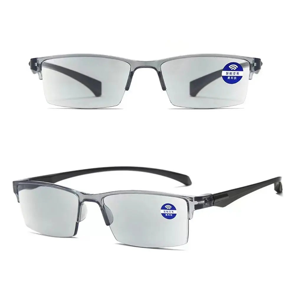 New Autofocus Power Anti-Blue Light Reading Glasses Near Far Smart Hyperopia Glasses Eye Protection Optical Spectacle Eyeglass BAZAARHUBO