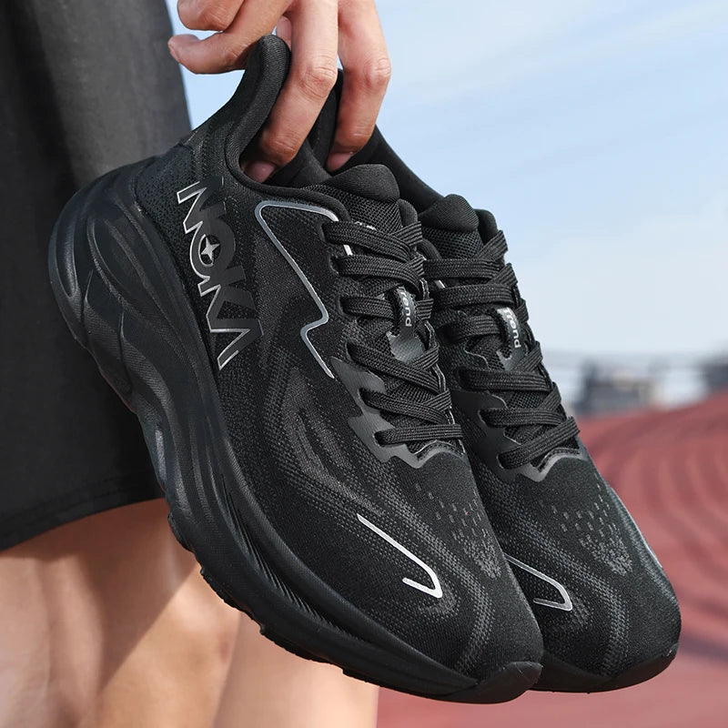 Men'S Spring And Autumn Sports Running Shoes Outdoor Comfortable Breathable Soft Soled Height Raising Casual Men'S Shoes 39-45