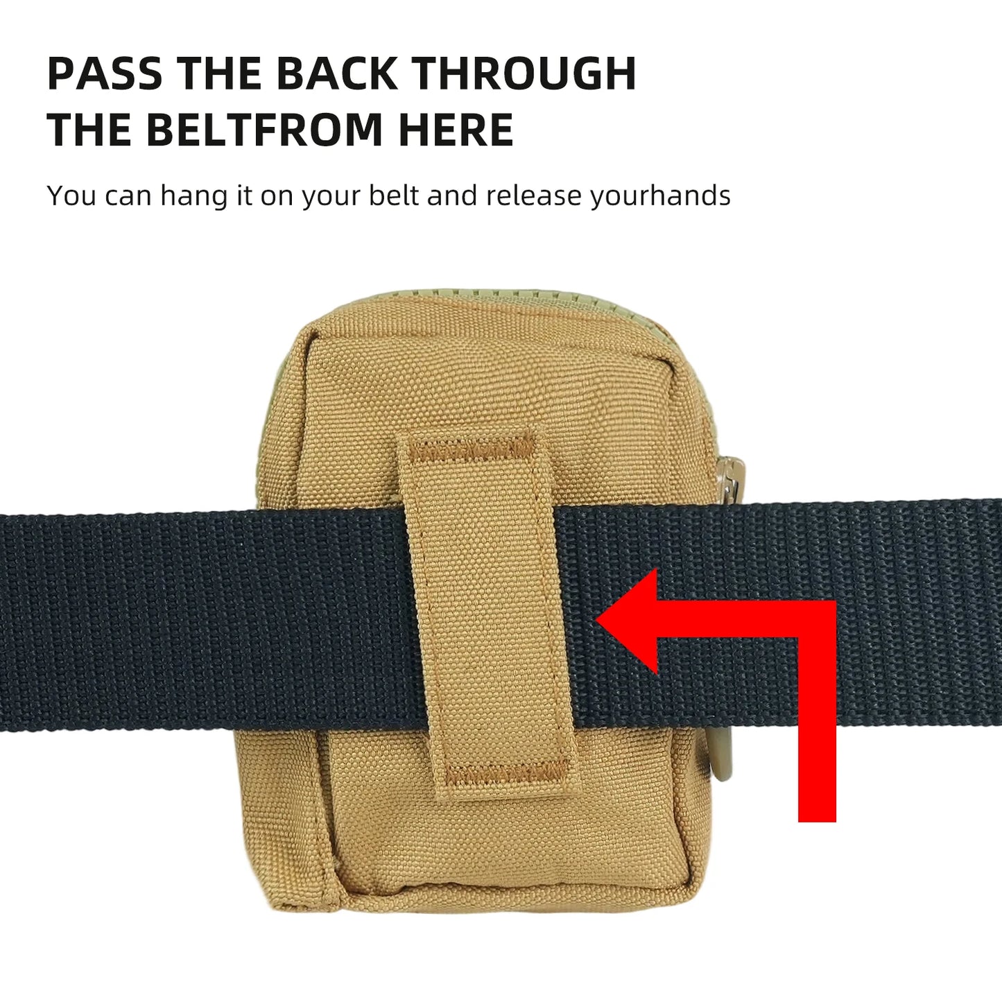 BOOIU Mini Exquisite Waist Bag