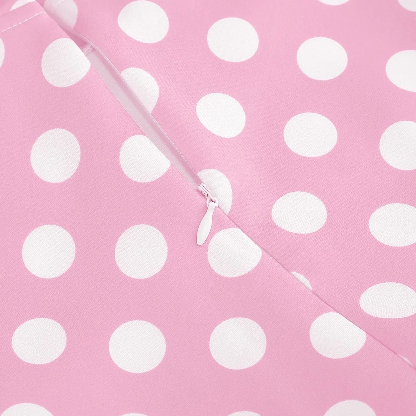New Fashion Kids Dress For Girls Polka Dot Short-sleeved Children Dress With Baby Collar Daily Girls Casual Costume