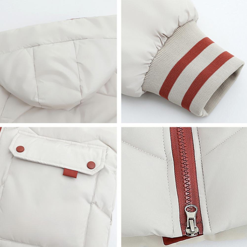 Women Long Hooded Down Cotton Coat Winter Thick Warm Parka Jacket