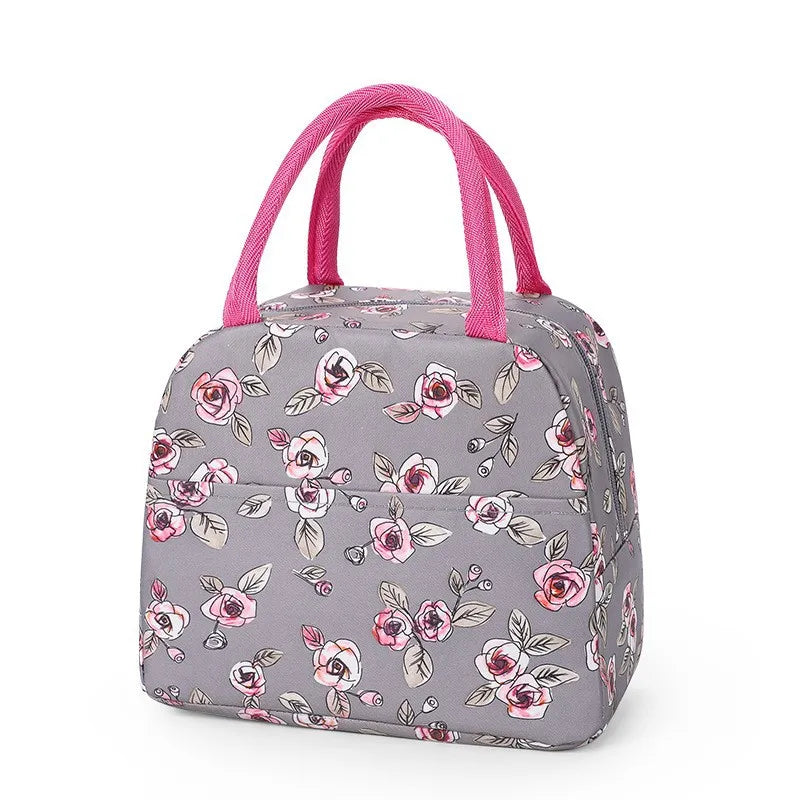 Portable Lunch Bags Thermal Insulation Lunch Box Storage Bag Children's School Lunch Box Bag Picnic Storage Large Capacity