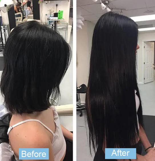 Tape In Hair Extensions Remy 100 Human Hair Straight Seamless Skin Weft Tape Hair Extensions Natural Black Hair For Women