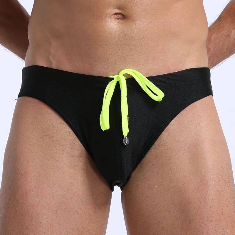 Sexy Bikini Swimwear Men Swim Briefs Swimsuit Swimming Beach Surfing Water Sport Wear Beachwear Bathing Shorts