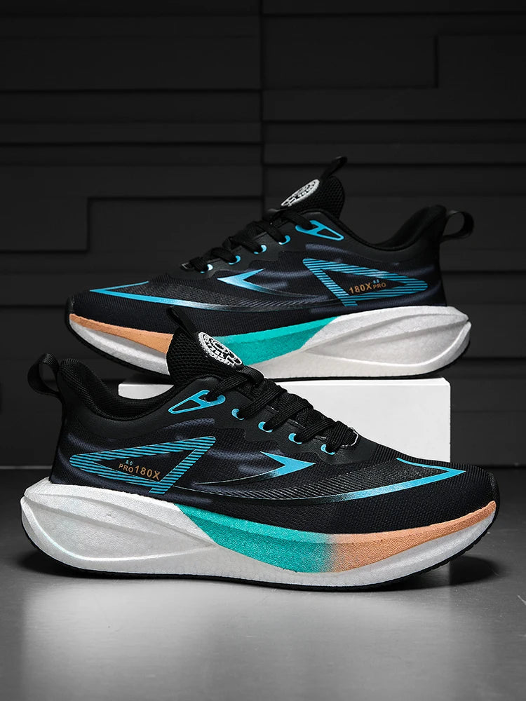 Men Running Shoes Marathon Men's Sneakers Casual Carbon Board Speciality Sports Lightweight Women's Athletic Nonskid Sneaker Men