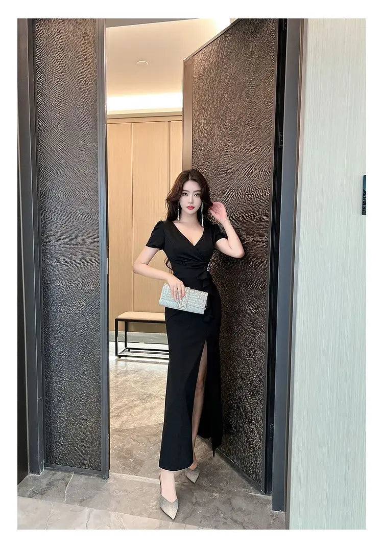 Sexy Evening Dress for Women in 2025 Slim and Slim Nightclub