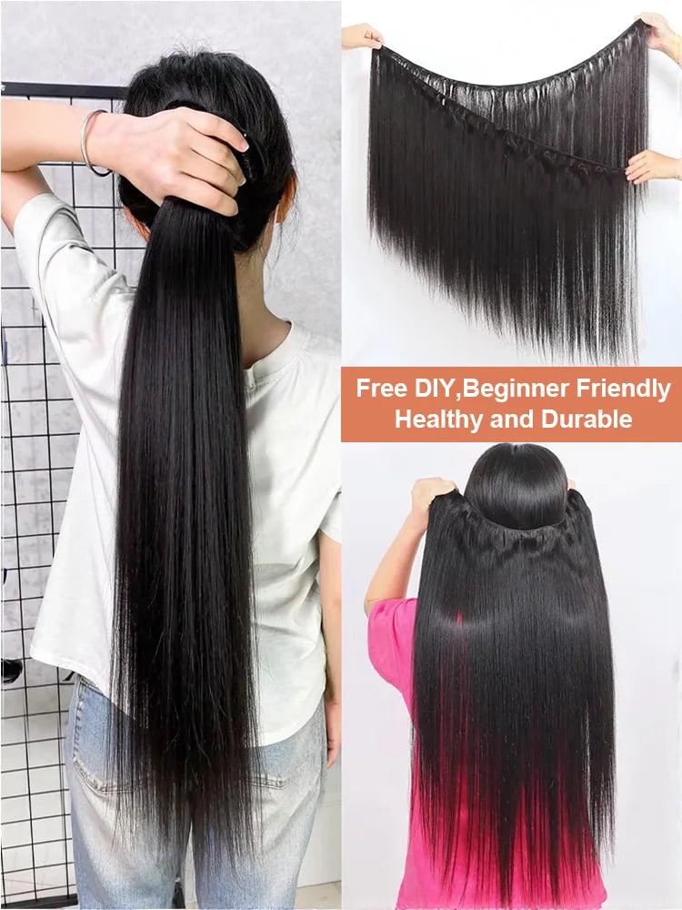 30 34 40 Inch Bone Straight Human Hair Weave Bundles Burmese Virgin Unprocessed  Raw Human Hair Extension 3 4 Bundles Weft
