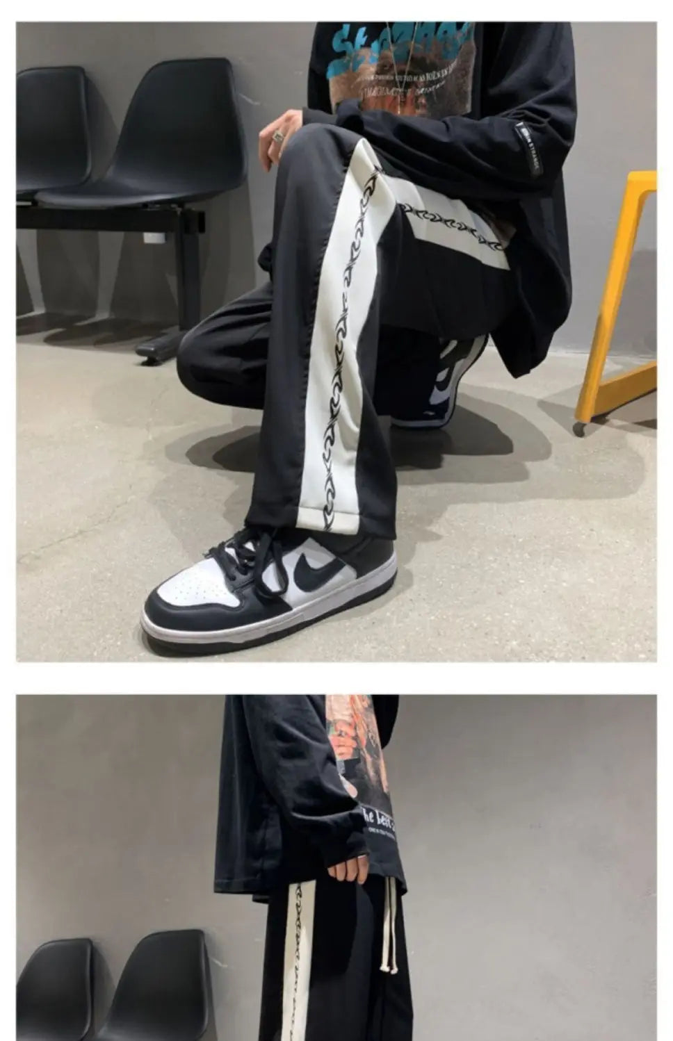 Men's Pants New Cool Male Summer New Fashion Mens Cozy Trousers Baggy Lightweight Casual Straight-leg Versatile Trend Pants