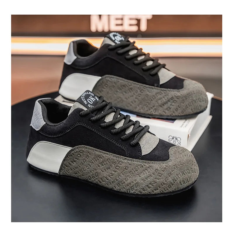 Fashion brand tenis men casual faux leather sneakers male wedged shoes new spring summer breathable trainers man gym run shoes