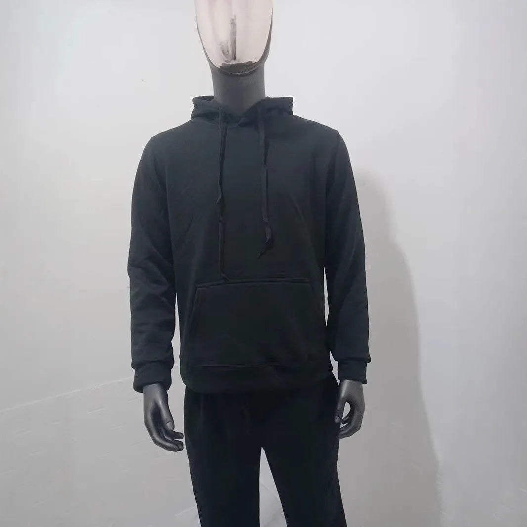 Colorful Urban Style Autumn And Winter Latest Products Men's Hooded Sweatshirt And Pants Set Street Wear Collection