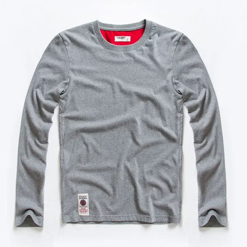 Men's t-shirts Y2k Sweatshirt 2023 Autumn Pullovers Casual Long Sleeve Tee Men's Clothing Top Shirts Sweatshirts for Men t shirt