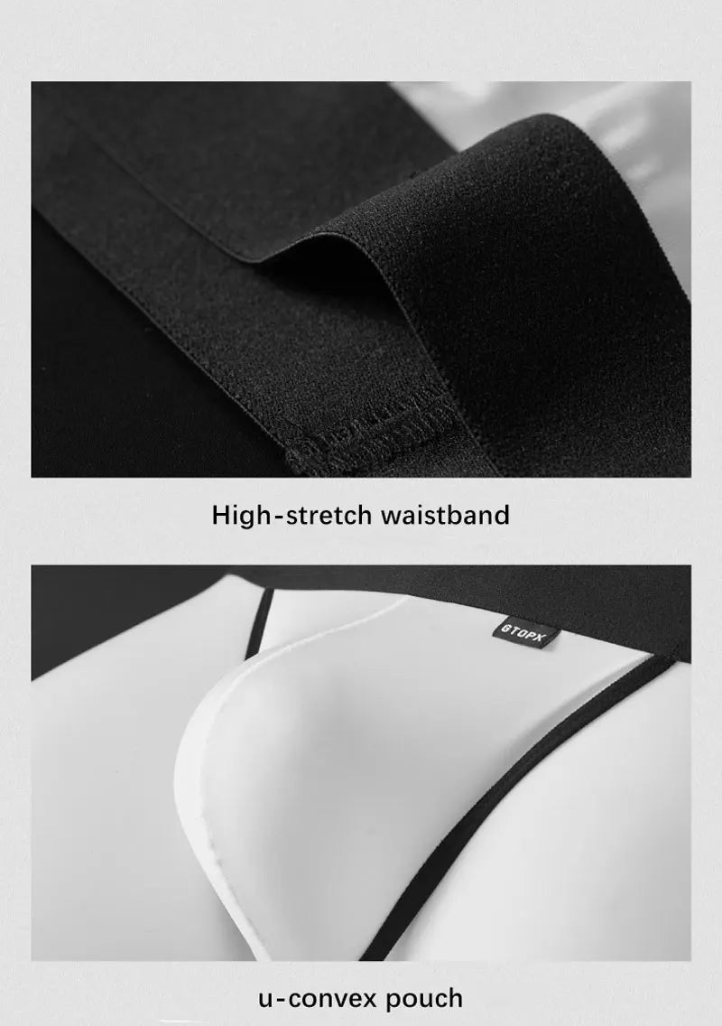 Sexy Man Underwear G-String Ice Silk Gay Men's Underpants Jockstrap Bikini Slip Mens Tanga String Thong Back Open T-Back Panties