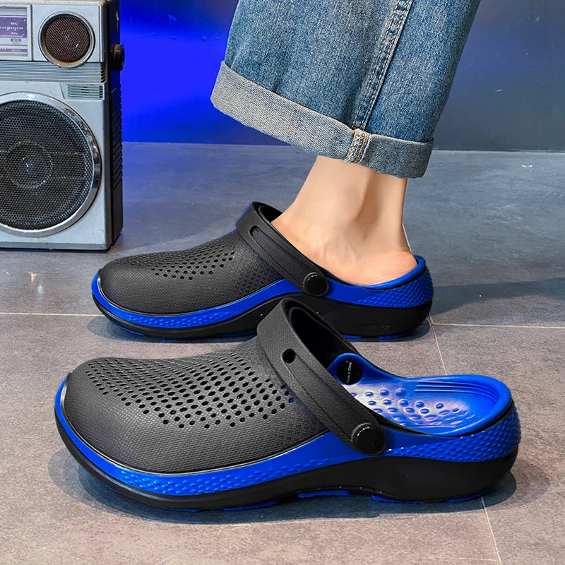 Men's Summer Outdoor Non-Slip Wear-Resistant Sandals for Outdoor Sports and Beach Large Size Sandals