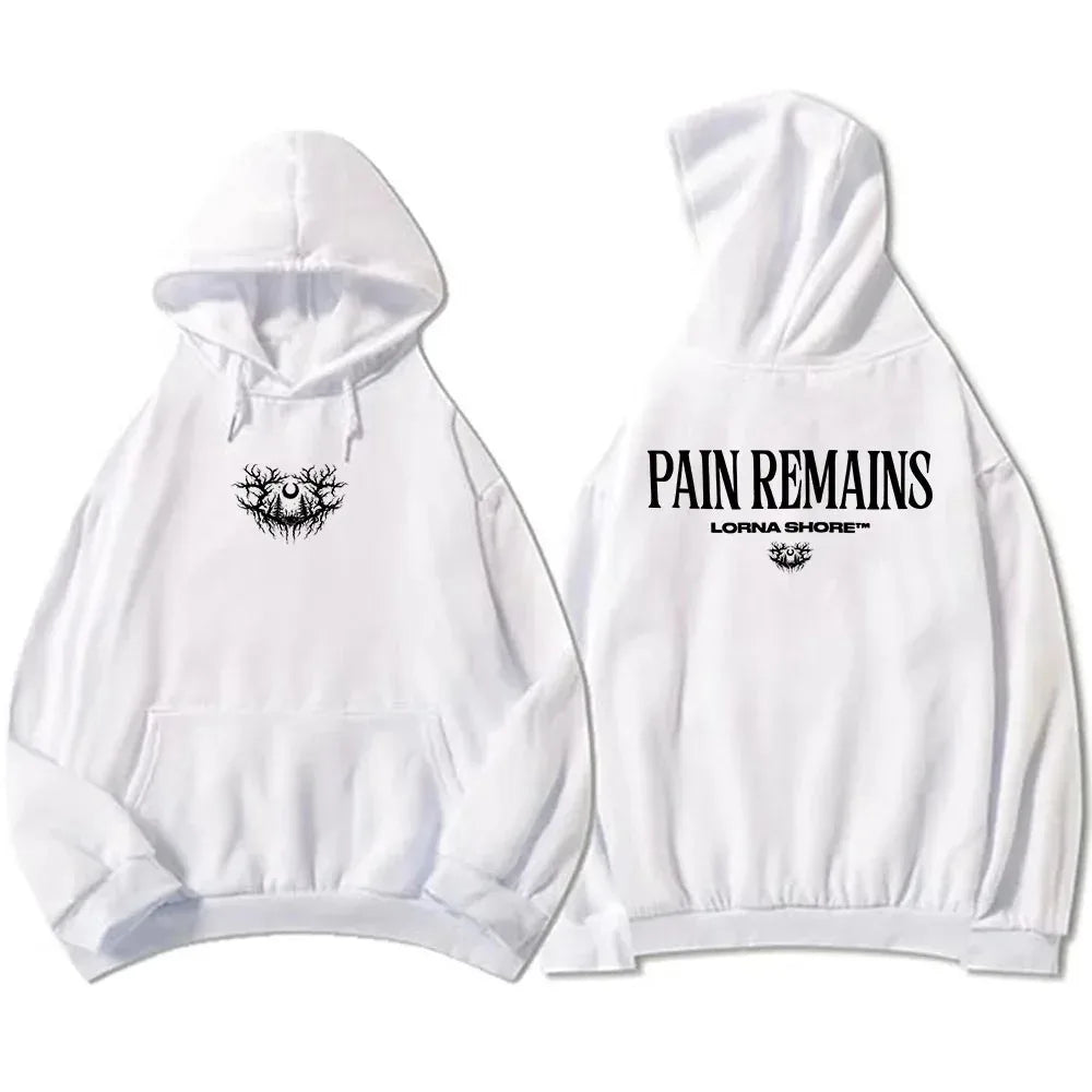 Symphonic Dead Core Band Lorna Shore Album Graphic Print Pullover Men Women Loose Casual Hoodie New Fashion Oversized Sweatshirt