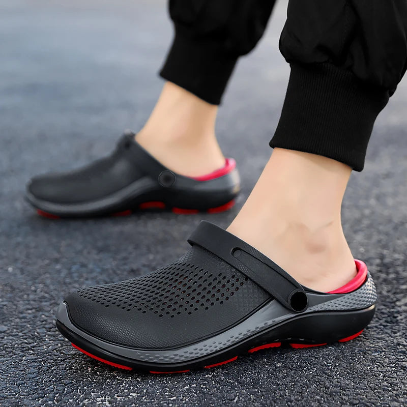 Men's Summer Outdoor Non-Slip Wear-Resistant Sandals for Outdoor Sports and Beach Large Size Sandals