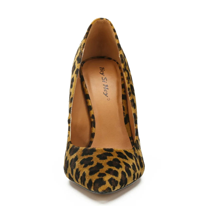 Sexy Extreme High Heels Pumps Women Shoes Large Size 45 Point toe Black Red Heeled Autumn Office Party Wedding Shoes Female