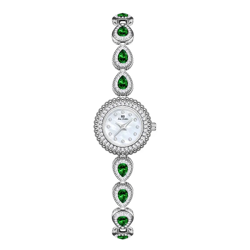 Gold Women Bracelet Dress Watches For Ladies Wrist Quartz Watches 2025 Top Brand Luxury Golden Rhinestone Gift Girlfriend Clock