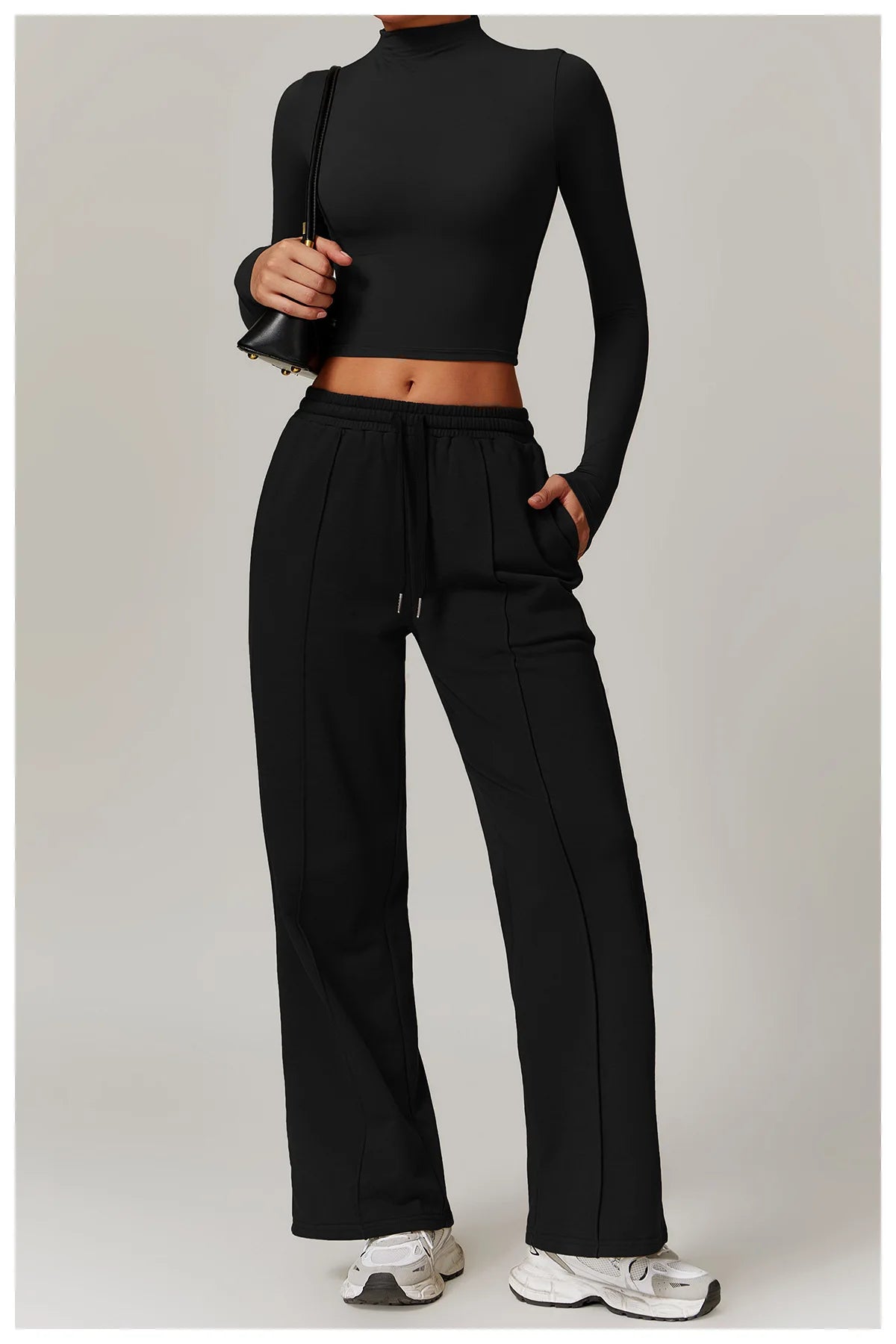 Sportswear 2 Pieces Yoga Set Gym Clothes Sportswear Yoga Suits For Women Fitness Set Tracksuits Sports Long Sleeved Gym Trousers