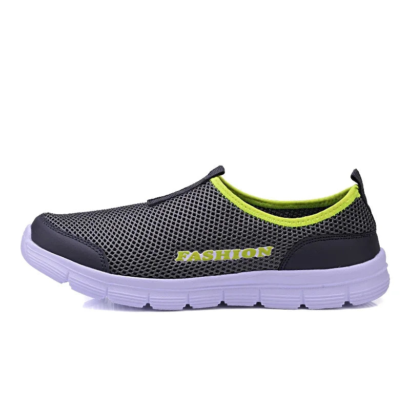 Casual Men Shoes Summer Sneakers Breathable Mesh Men Footwear Running Shoes Men's Lightweight Slip-on Sandals Zapatos De Hombre