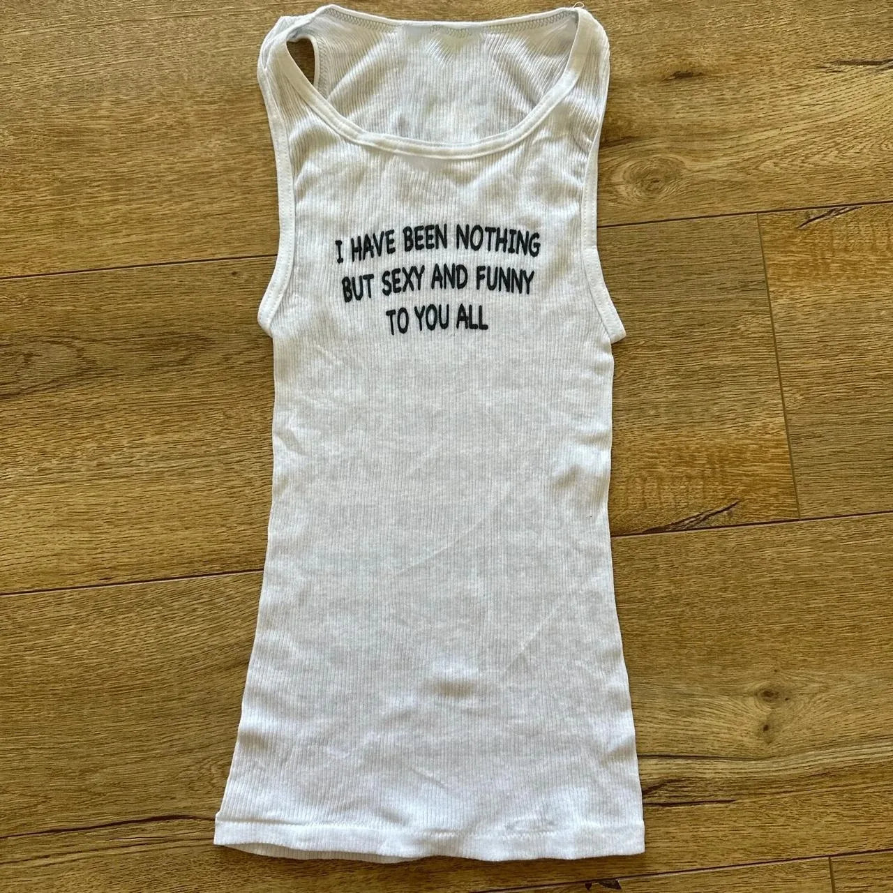Streetwear Woman 2000s Style Y2k Top Sexys Tank T-shirt Vintage Japanese Goth Letter Korean Popular Tanks & Camis Female Clothes