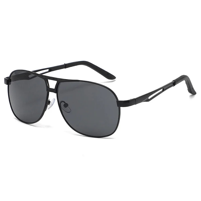 Sunglasses for Men Aviator  UV 400 Protection Military Style Metal Mirror Sun Glasses 1021 BAZAARHUBO