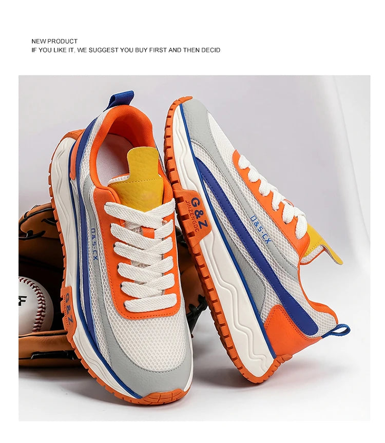 Brand Protection 2026 New Men's Lightweight Non-slip Breathable Wear-resistant Running Sports Fashion Versatile Casual Shoes