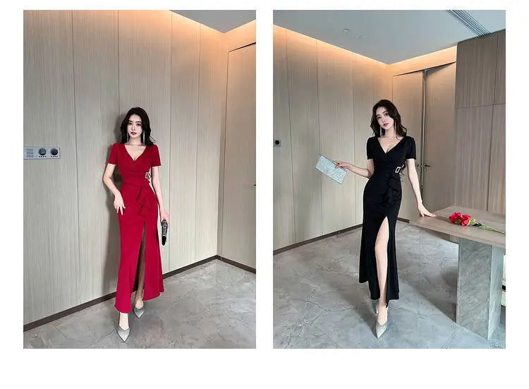 Sexy Evening Dress for Women in 2025 Slim and Slim Nightclub