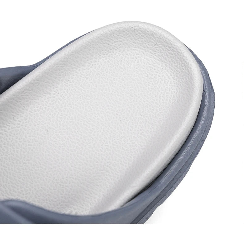 Men's Slippers Indoor Outdoor Sandals Beach Comfortable Soft Thick Slides Design Men Casual Shoes Flip-flops Mens Home Slippers