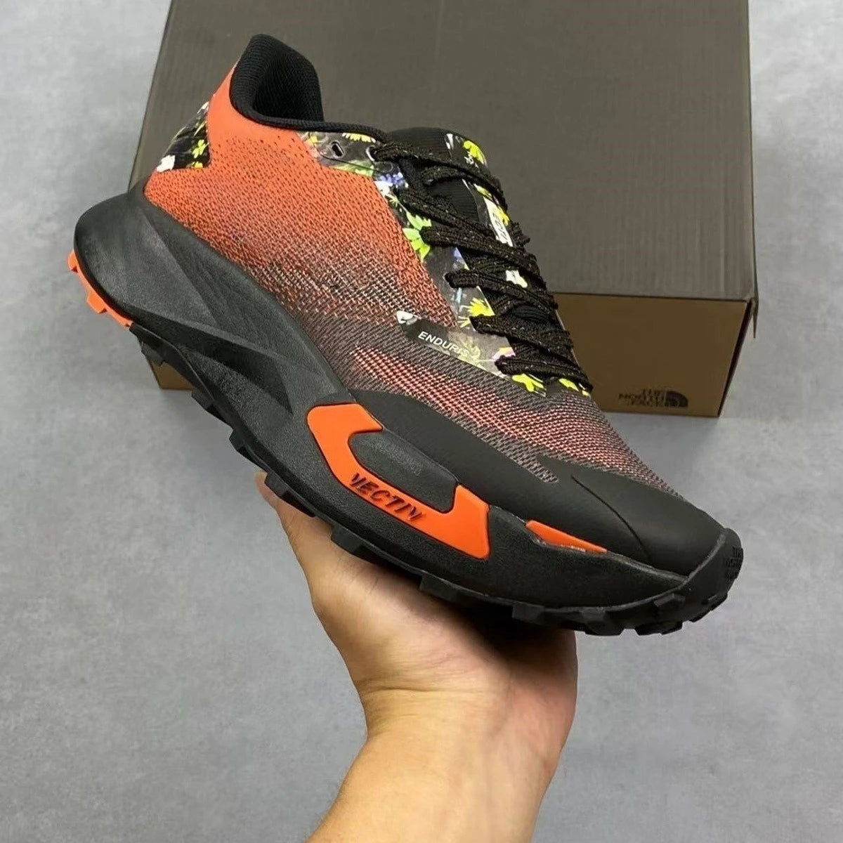 Non-Slip Shock-Absorbing Durable Breathable Cushioned Grip Unisex Trail Running Shoes for Outdoor Hiking Walking Casual Travel