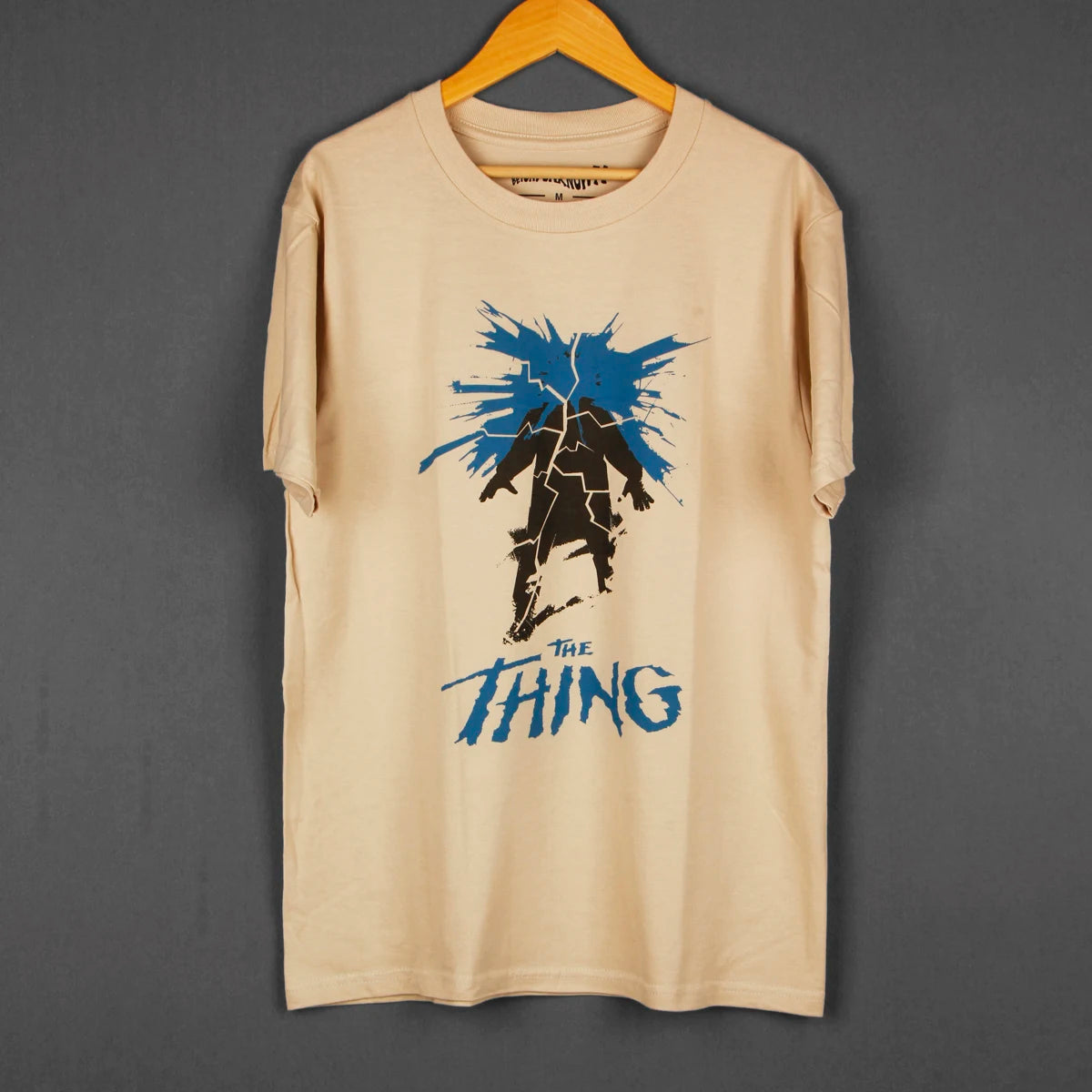 The Thing T-Shirt John Carpenter 80S Horror Cult Movie They Live Halloween Prince of Darkness Men's Cotton Short Men's Shirt