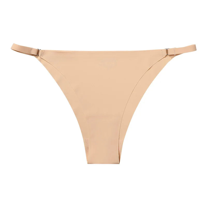 1Pc/2Pcs/4Pcs/7Pcs/Set Hot Sale Women's Panty Thin Belt Sexy Cotton Crotch Briefs Comfortable Breathable Seamless Panties