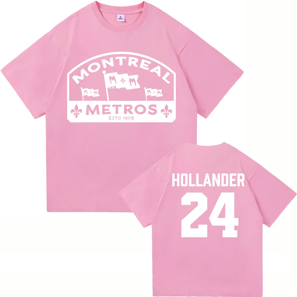 24 Hollander Montreal Voyageurs ClubT Shirt Fashion Men/Women TV Heated Rivalry Ilya Rozanov 81 T-Shirt High Quality Tees Shirts