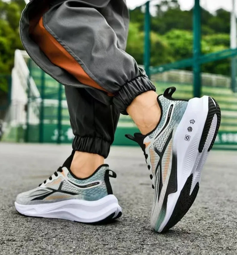 Cheap Summer Men Breathable Sport Shoes Professional No Slip Damping Men Running Sneakers Luxury Tenis Training Shoes Zapatillas