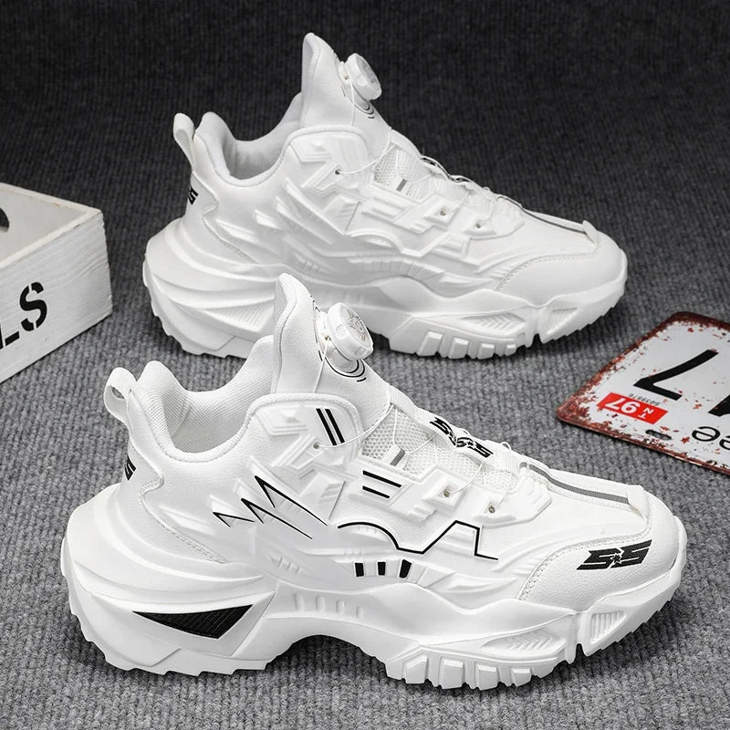 ELUVA Men Sneakers Running Shoes Lightweight Breathable Walking Shoes Non Slip Casual Sports Shoes for Men Gym Workout Training