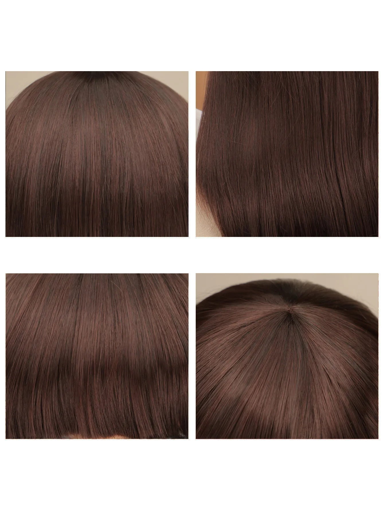 Synthetic Hair Wigs with Full Bangs Black Natrual Long Straight Women' Wig Heat Resistant Synthetic No Lace Wigs for Fashion Wig