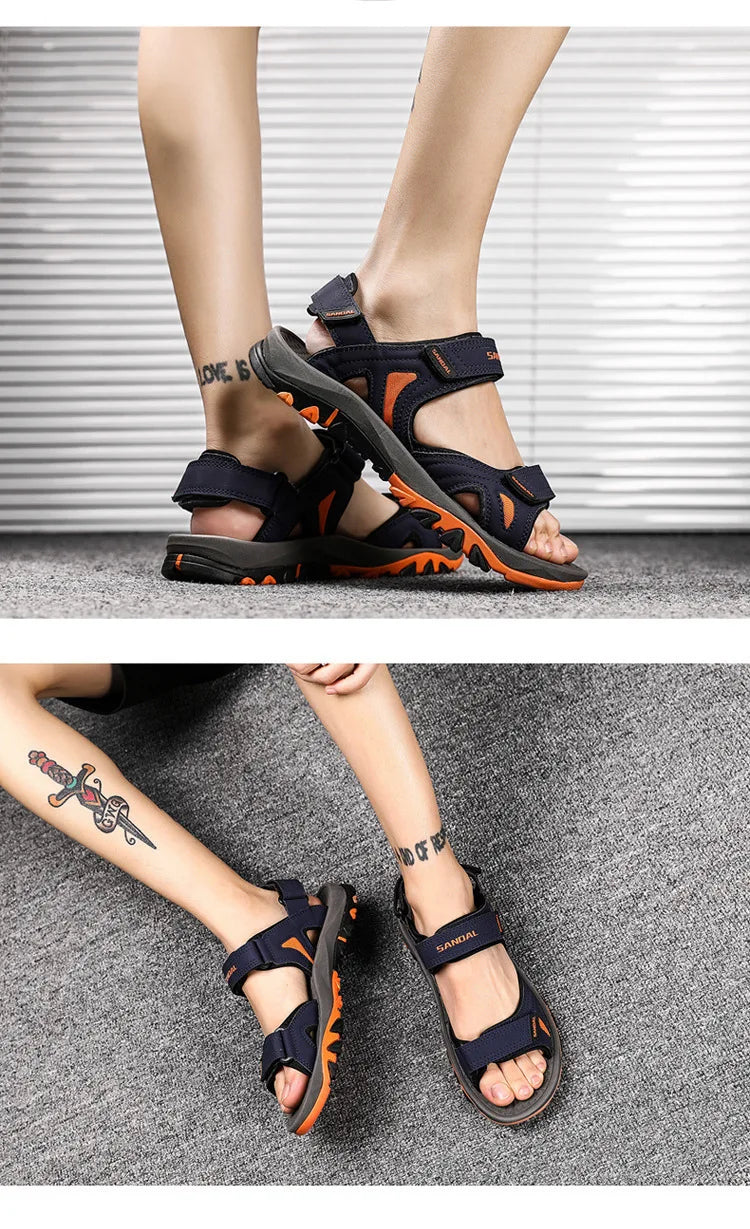 Shoes Men's Sandals Summer 2025 Outdoor Classics Walking Men Sandals Big Size 46 Gladiator Sandalias New Platform Water Footwear