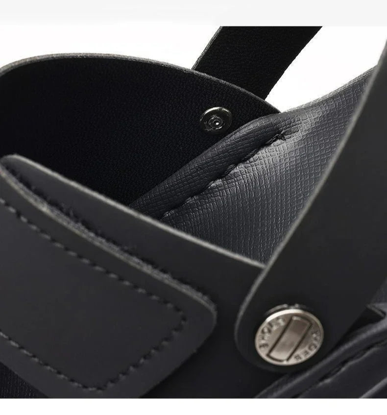 2026 New Men Sandals Casual Breathable Soft Sole Non-Slip Outdoor Fashion Beach Shoes Travel Slippers